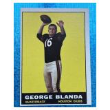 Vintage George Blanda Football Card #145