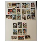 Lot of (27) Vintage Baseball Cards