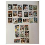 Lot of (27) Vintage Baseball Cards