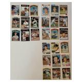 Lot of (27) Vintage Baseball Cards