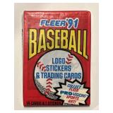 Vintage UNOPENED Pack of Baseball Cards