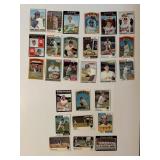 Lot of (27) Vintage Baseball Cards
