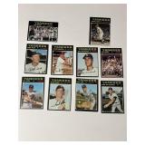 (10) Vintage New York Yankees Baseball Cards