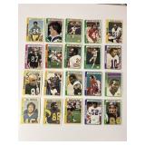 Collection of (20) Vintage Football Cards