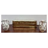 Porcelain Decorative Item & Vase