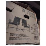 2 lounge chairs