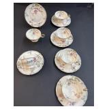 Porcelain Floral Tea Set