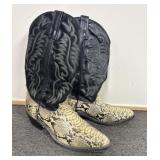 Vintage Menï¿½s Laredo Cowboy Western Snake Skin