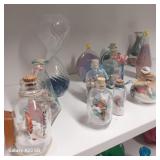 Decorative scallops bottle