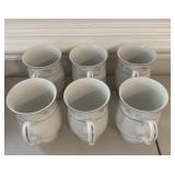 Set of 6 Porcelain Mug