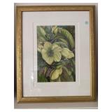 Fancy Framed Floral Art