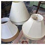6 Lamp Shades in different Sizes