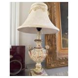 Fancy Capodimonte Table Lamp