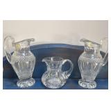 (3) Pieces Fine Crystal