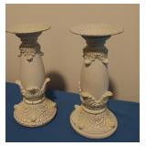 Wooden Candlestick Holder