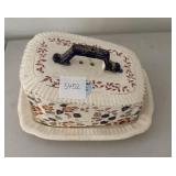 Vintage Porcelain Cheese Dish