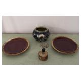 (4) Pieces Ceramic Pottery