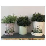 Lot of Artificial Plants