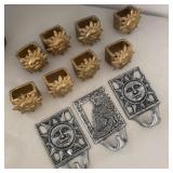Sunshine Lot w/Wall Hangers & Napkin Holders