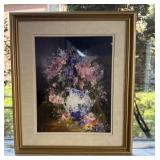 Framed Floral Art