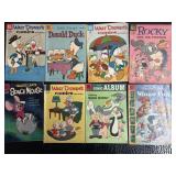 8 Vintage Comic  Books