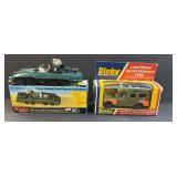 DINKY ARMOURED CAR 602 & LAND ROVER 604