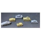 Lot of (6) HEAVY METAL Military Vehicles