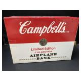 Campbells limited edition airplane bank #35005