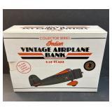 ANDIAN VINTAGE AIRPLANE BANK 35009 Metal