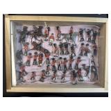 Vintage Figures (Metal) approx 42