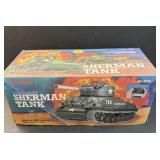 RADIO SHAEK , SHERMAN TANK Radio-Controlled