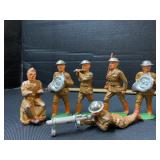 (5) Metal soldiers