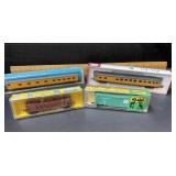 (4) train cars