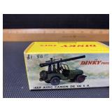 Dinky Toys Jeep Avec Cannon 829