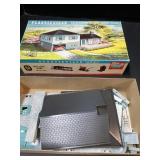 Plasticville U.S.A split level home 1908-198