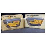 (2) matchbox yesteryear