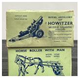 (2) W Britains vintage lead cast  models