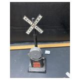 (5) railroad crossing signs