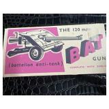 Britains LTD 120 m/m BAT Gun  original box