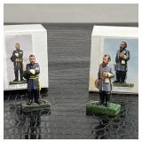 Vintage die -cast Civil War Soldiers