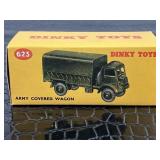 Vintage Dinky Toys  die-cast Army Covered Wagon