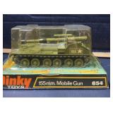 Dinky Toys 155mm. mobile gun 654