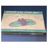Bridge and pond unit