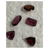 Collection of (5) Gems