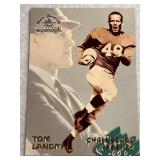 Vintage Tom Landry Football Card #66