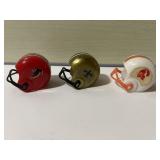 Lot of (3) Vintage NFL Gumball Mini Football