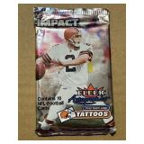 Vintage UNOPENED Pack Football Cards
