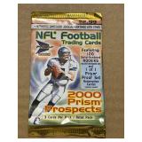 Vintage UNOPENED Pack Football Cards