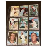 Collection of (9) Vintage Washington Senators