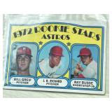 Vintage 1972 Rookie Stars Astros BB Card #101